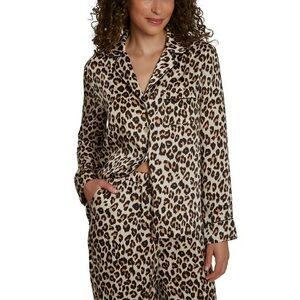 Printfresh Lounging Leopard Print Pajama Set